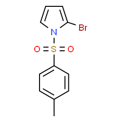 ChemSpider 2D Image | 2-BROMO-1-(4-METHYLBENZENESULFONYL)-1H-PYRROLE | C11H10BrNO2S