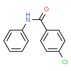 ChemSpider 2D Image | 4-Chloro-N-phenylbenzamide | C13H10ClNO