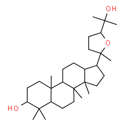 ChemSpider 2D Image | 20,24-Epoxydammarane-3,25-diol | C30H52O3