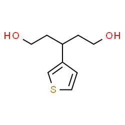 ChemSpider 2D Image | 3-(3-Thienyl)-1,5-pentanediol | C9H14O2S