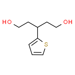 ChemSpider 2D Image | 3-(2-Thienyl)-1,5-pentanediol | C9H14O2S