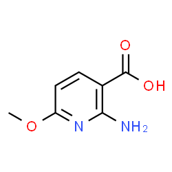 ChemSpider 2D Image | 2-Amino-6-methoxynicotinic acid | C7H8N2O3