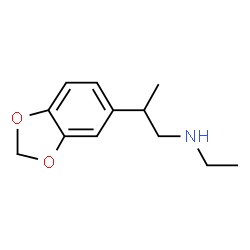 ChemSpider 2D Image | 2-(1,3-Benzodioxol-5-yl)-N-ethyl-1-propanamine | C12H17NO2