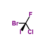InChI=1/CBrClFI/c2-1(3,4)5/t1-/m1/s1
