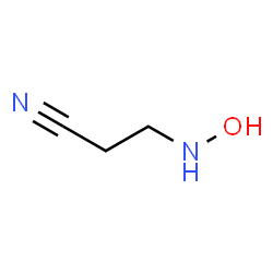 ChemSpider 2D Image | 3-(Hydroxyamino)propanenitrile | C3H6N2O