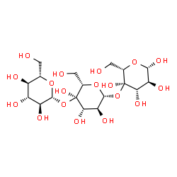 ChemSpider 2D Image | (2S,3S,4S,5R,6S)-6-(Hydroxymethyl)-5-{[(2R,3S,4S,5R,6S)-3,4,5-trihydroxy-6-(hydroxymethyl)-5-{[(2R,3S,4R,5R,6S)-3,4,5-trihydroxy-6-(hydroxymethyl)tetrahydro-2H-pyran-2-yl]oxy}tetrahydro-2H-pyran-2-yl]
oxy}tetrahydro-2H-pyran-2,3,4,5-tetrol | C18H32O18