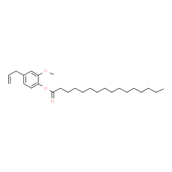 ChemSpider 2D Image | 4-Allyl-2-methoxyphenyl palmitate | C26H42O3