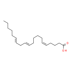 ChemSpider 2D Image | (5Z,11E,14E)-5,11,14-Icosatrienoic acid | C20H34O2