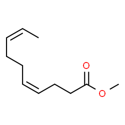 ChemSpider 2D Image | Methyl (4Z,8Z)-4,8-decadienoate | C11H18O2