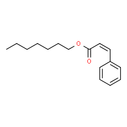 ChemSpider 2D Image | Heptyl (2Z)-3-phenylacrylate | C16H22O2