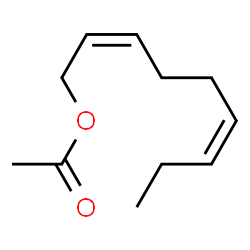 ChemSpider 2D Image | (2Z,6Z)-2,6-Nonadien-1-yl acetate | C11H18O2