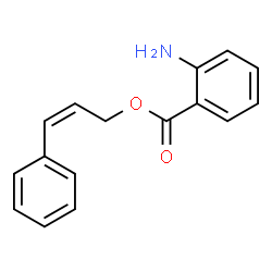 ChemSpider 2D Image | (2Z)-3-Phenyl-2-propen-1-yl 2-aminobenzoate | C16H15NO2