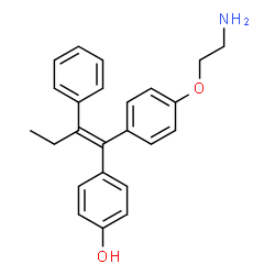 ChemSpider 2D Image | (Z)-Norendoxifen | C24H25NO2