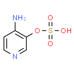 ChemSpider 2D Image | 4-Amino-3-pyridinyl hydrogen sulfate | C5H6N2O4S