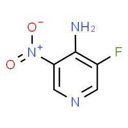 ChemSpider 2D Image | 3-Fluoro-5-nitro-4-pyridinamine | C5H4FN3O2