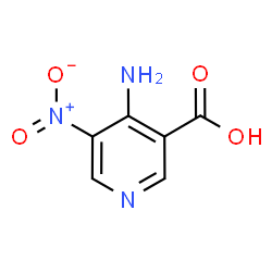 ChemSpider 2D Image | 4-Amino-5-nitronicotinic acid | C6H5N3O4