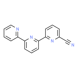 ChemSpider 2D Image | 2,2':6',2''-Terpyridine-6-carbonitrile | C16H10N4