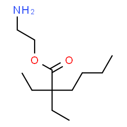 ChemSpider 2D Image | 2-Aminoethyl 2,2-diethylhexanoate | C12H25NO2