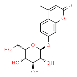 ChemSpider 2D Image | 4-METHYLUMBELLIFERYL A-L-IDOPYRANOSIDE | C16H18O8