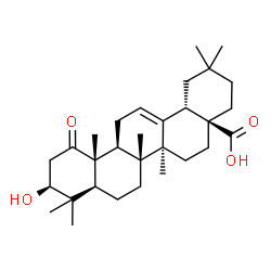 ChemSpider 2D Image | virgatic acid | C30H46O4