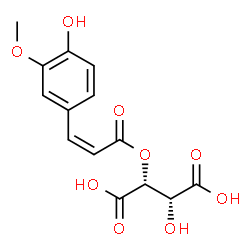 ChemSpider 2D Image | (2R,3R)-cis-fertaric acid | C14H14O9