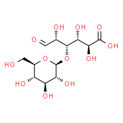 ChemSpider 2D Image | 3-O-beta-D-glucosyl-D-glucuronic acid | C12H20O12