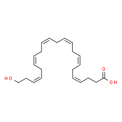 ChemSpider 2D Image | 22-HDHA | C22H32O3