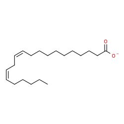 ChemSpider 2D Image | (11Z,14Z)-11,14-Icosadienoate | C20H35O2