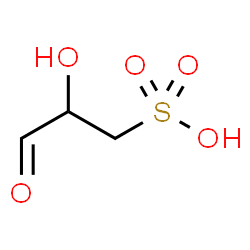 ChemSpider 2D Image | 3-sulfolactaldehyde | C3H6O5S