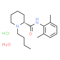 ChemSpider 2D Image | dextrobupivacaine hydrochloride hydrate | C18H31ClN2O2
