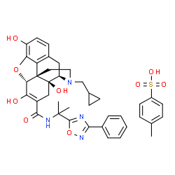 ChemSpider 2D Image | Naldemedine tosylate | C39H42N4O9S
