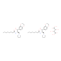 ChemSpider 2D Image | Eliglustat tartrate | C50H78N4O14