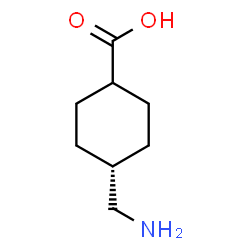 ChemSpider 2D Image | 4-(Aminomethyl)cyclohexanecarboxylic acid | C8H15NO2