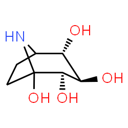 ChemSpider 2D Image | Calystegin B2 | C7H13NO4