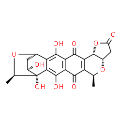 ChemSpider 2D Image | granaticin | C22H20O10