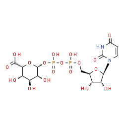 ChemSpider 2D Image | UDP-beta-L-iduronic acid | C15H22N2O18P2