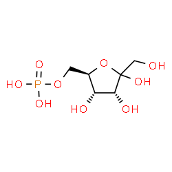 ChemSpider 2D Image | D-allulose 6-phosphate | C6H13O9P