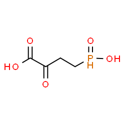 ChemSpider 2D Image | Deamino-alpha-keto-demethylphosphinothricin | C4H7O5P