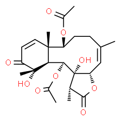 ChemSpider 2D Image | renillafoulin A | C24H32O9