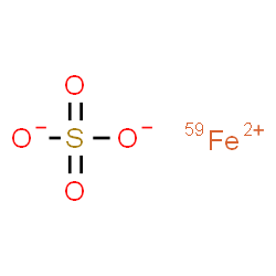 ChemSpider 2D Image | FERROUS SULFATE FE-59 | 59FeO4S