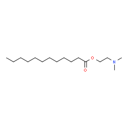 ChemSpider 2D Image | 2-(Dimethylamino)ethyl laurate | C16H33NO2