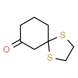 ChemSpider 2D Image | 1,4-Dithiaspiro[4.5]decan-7-one | C8H12OS2