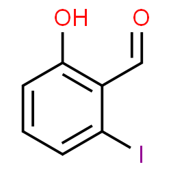 ChemSpider 2D Image | 2-Hydroxy-6-iodobenzaldehyde | C7H5IO2
