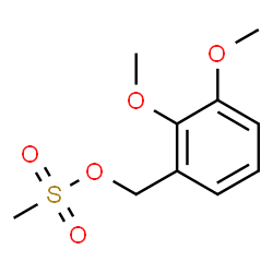 ChemSpider 2D Image | 2,3-Dimethoxybenzyl methanesulfonate | C10H14O5S