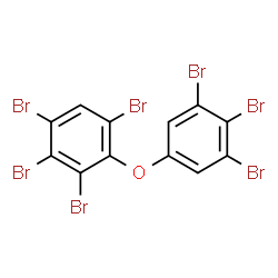 ChemSpider 2D Image | 2,3,3',4,4',5',6-Heptabromodiphenyl ether | C12H3Br7O