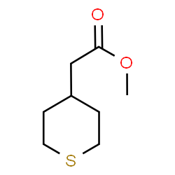 ChemSpider 2D Image | methyl 2-(thian-4-yl)acetate | C8H14O2S