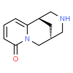 ChemSpider 2D Image | (1R,9R)-7,11-Diazatricyclo[7.3.1.0~2,7~]trideca-2,4-dien-6-one | C11H14N2O