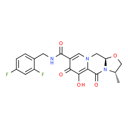 ChemSpider 2D Image | Cabotegravir | C19H17F2N3O5
