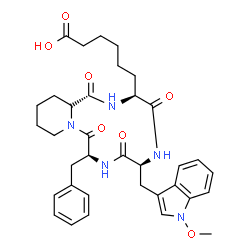 ChemSpider 2D Image | apicidin F | C35H43N5O7