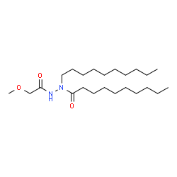 ChemSpider 2D Image | N-Decyl-N'-(methoxyacetyl)decanehydrazide | C23H46N2O3